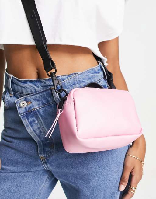 Pink discount box purse