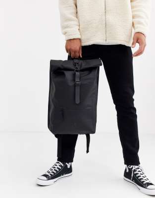 calvin klein roll top backpack