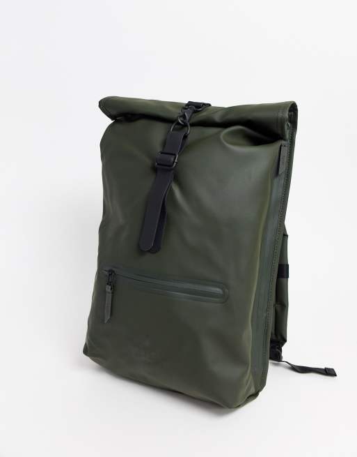 roll top backpack rains