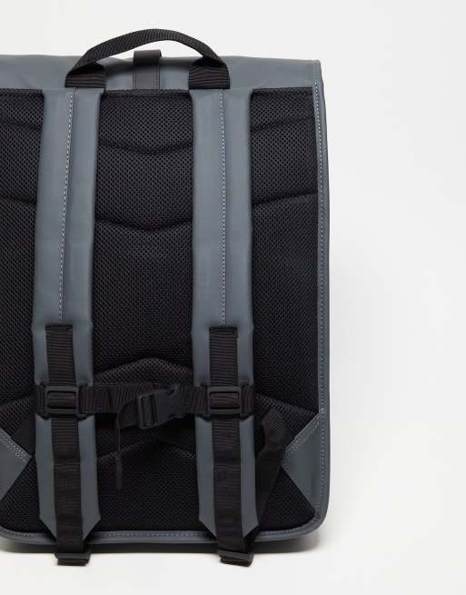 rains slate backpack Rains® Rolltop Rucksack in Dark Grey for $150 indicating that it is waterproof against light rain with a water column pressure of Rains 12800 mini waterproof backpack