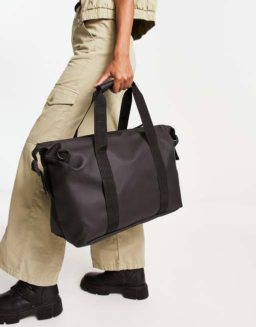 Rains 13190 weekend bag small in black | ASOS