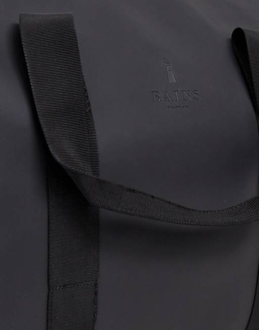 Rains - 1320 - Borsa weekend impermeabile nera, 4 di 4