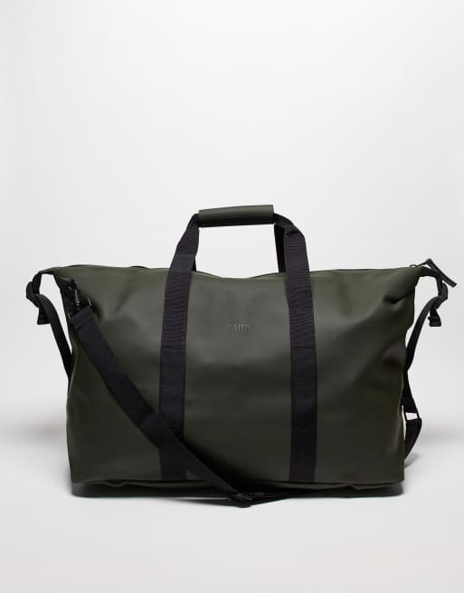 Rains 1320 waterproof holdall in green | ASOS