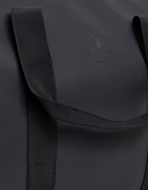 Mens Bags Gym bags and sports bags Rains Synthetic 13200 Weekend Waterproof Duffel Bag in Black for Men 