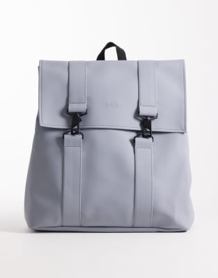 MSN - Wasserfester Rucksack in Hellblau Blau One Size