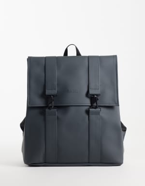 Rains 13300 MSN waterproof backpack in dark grey