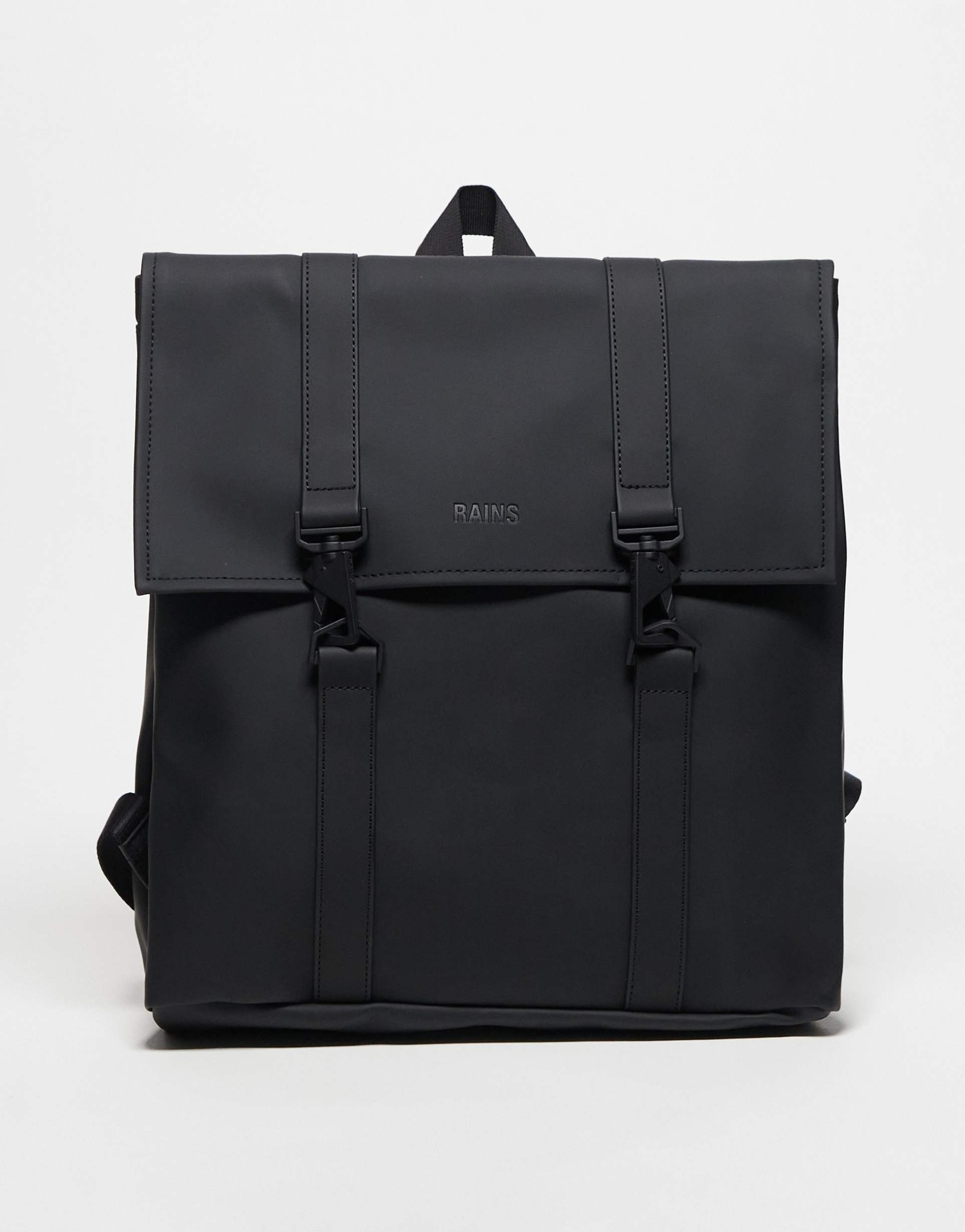 rains 13310 msn unisex waterproof mini backpack in black