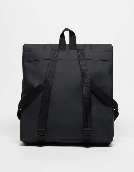 Rains – 13310 MSN – Wasserfester, kleiner Unisex-Rucksack in Schwarz, 3 von 4