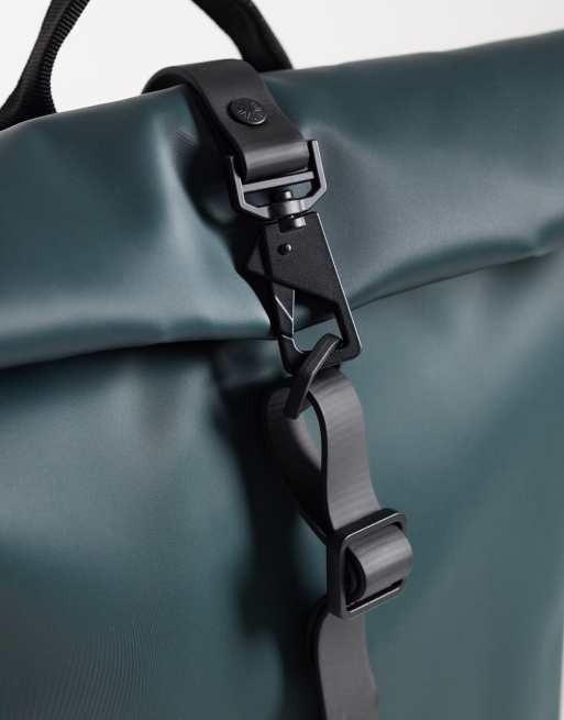 Rains 13330 Rolltop vattentät mini-ryggsäck i green, 4 av 5