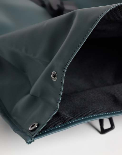 Rains 13330 Rolltop waterproof mini rucksack in green, 5 of 5