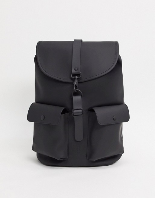 Rains 1341 waterproof backpack in black