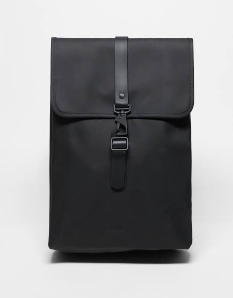 Rains 13500 unisex rucksack in black - view 1