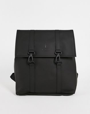 Rains 1357 MSN mini backpack in velvet black