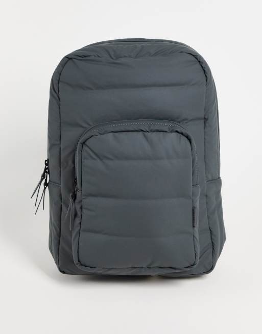 Rains 1383 quilted base bag mini in slate gray