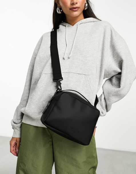 Rains 14100 unisex box bag in black - view 1