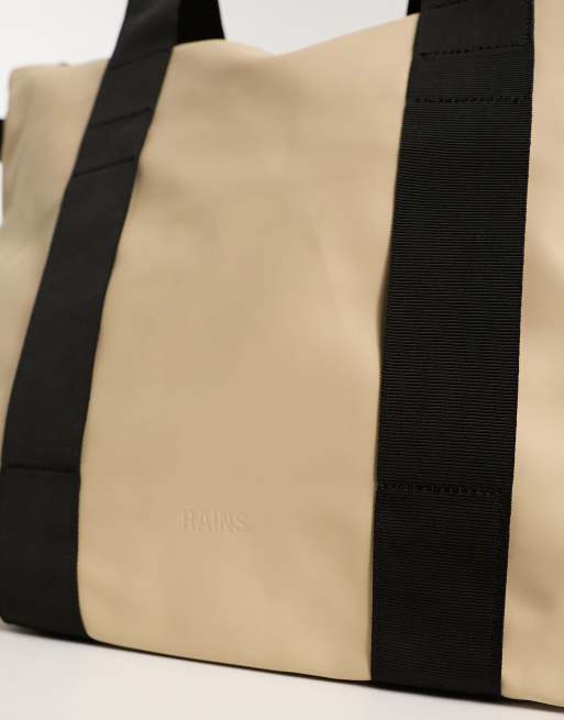 Rains – 14160 – Unisex – Beige, vattentät och liten toteväska, 3 av 4