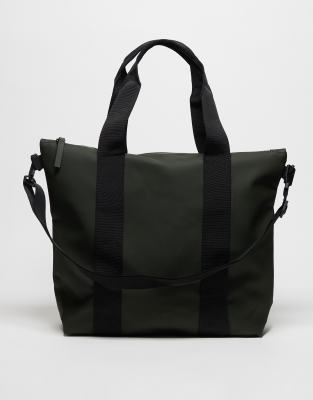 Rains 14160 unisex waterproof tote bag mini in green - view 1