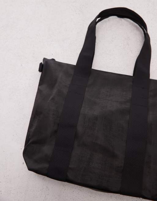 Rains - 14160 - Waterbestendige kleine tote tas in zwart, 2 van 4