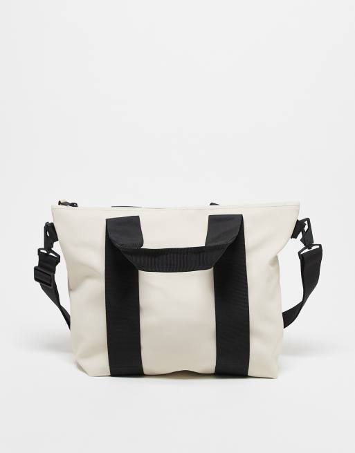 Rains 14180 Borsa shopping impermeabile micro color crema ASOS