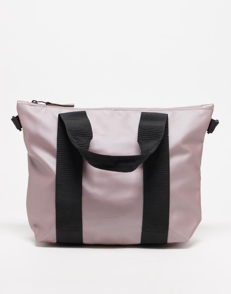 Rains – 14180 – Sehr kleine, wasserdichte Tragetasche in Metallic-Rosa - view 1
