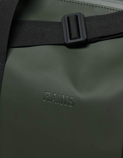 Rains - 14200 - Borsa a sacco da weekend impermeabile kaki unisex, 2 di 4
