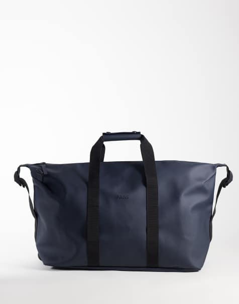 Rains 14200 Hilo unisex waterproof weekend bag in navy - view 1