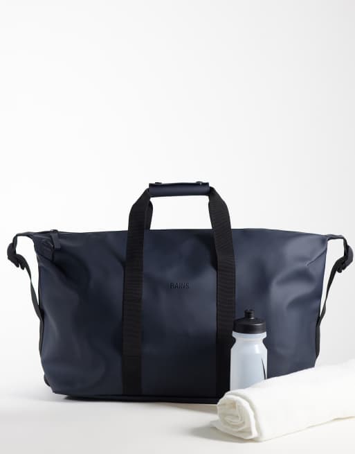 Rains 14200 Hilo unisex waterproof weekend bag in navy, 2 of 4
