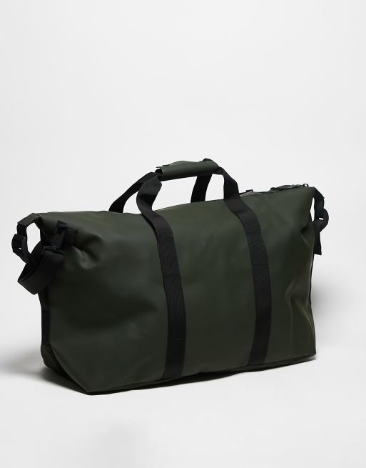 Rains 14200 unisex waterproof weekend duffel bag in khaki