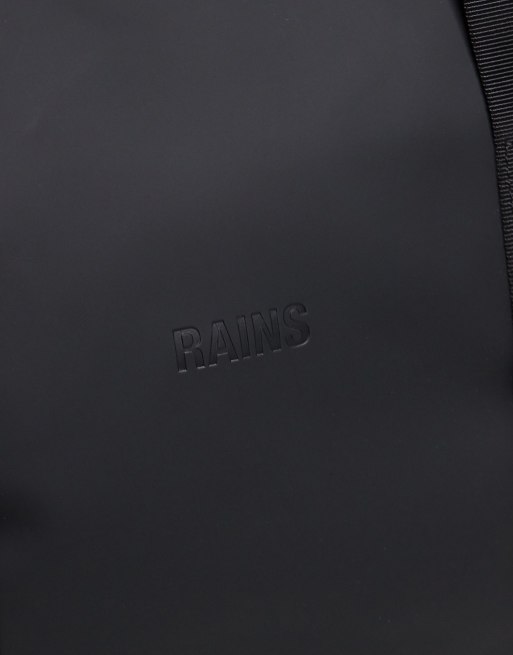 Rains - 14220 - Uniseks waterbestendige kleine weekendtas in zwart, 3 van 4