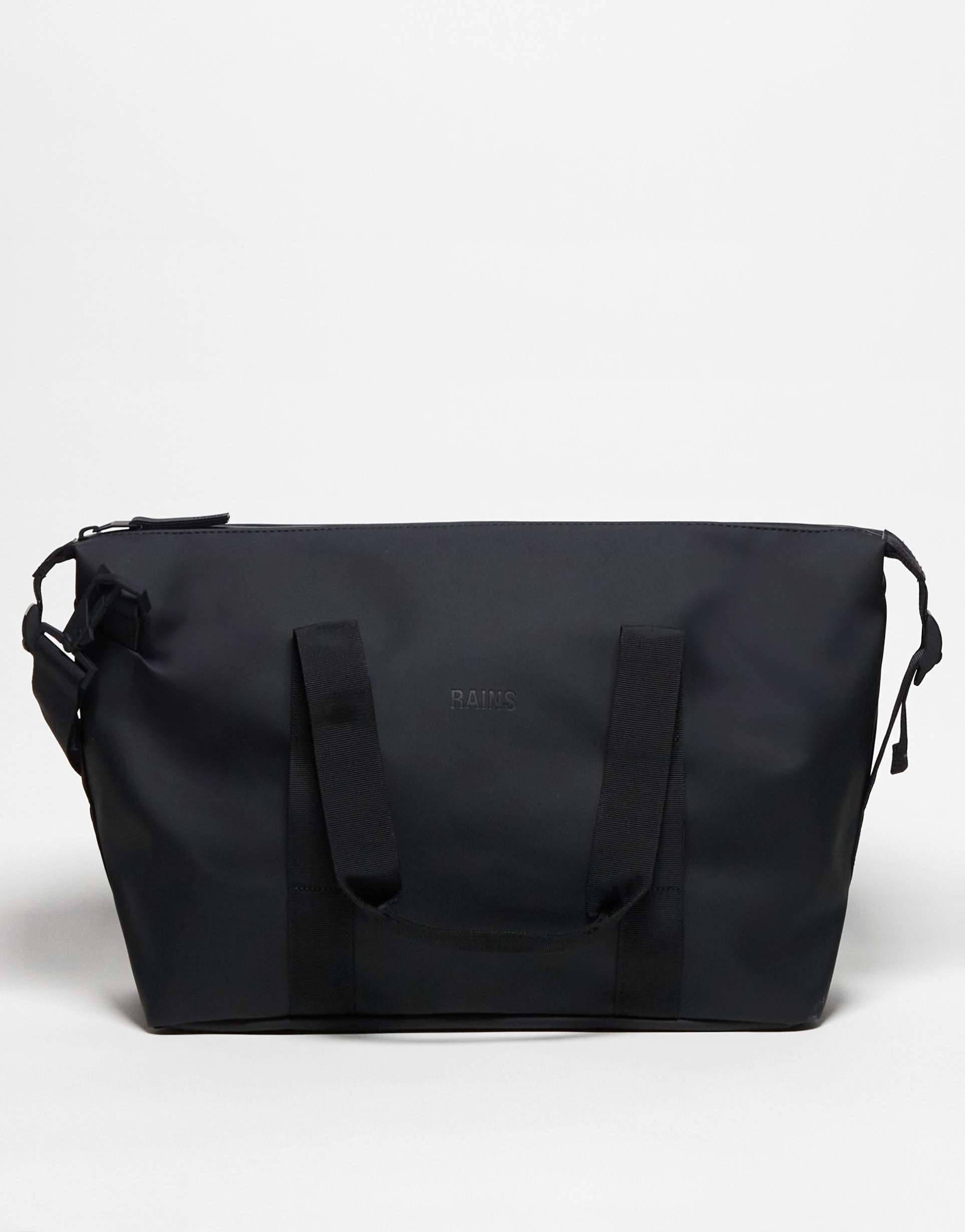 rains 14220 unisex waterproof small weekend bag in black