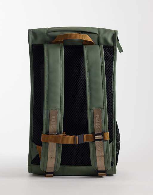 Rains 14340 Trail Mountaineer waterproof backpack in light  display picture 2