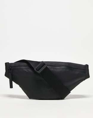 Rains - 14700- Wasserfeste Unisex-Gürteltasche in Schwarz