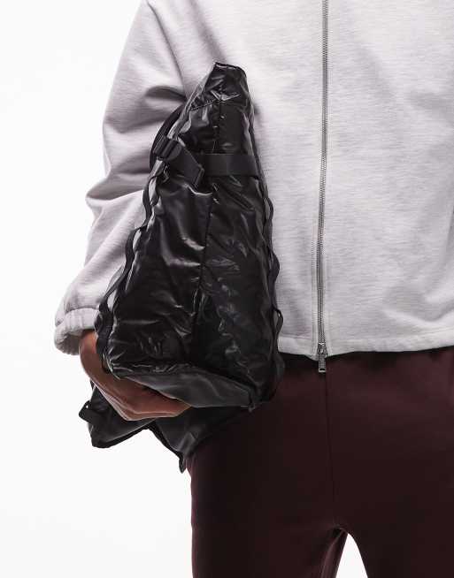 Rains - 14760 Sibu - Borsa shopping nera impermeabile, 4 di 4