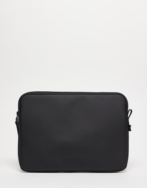Rains 14860 Trail waterproof 13"/14" laptop case in black - view 1