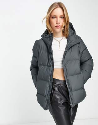 Rains® Alta Puffer Parka in Black for $515