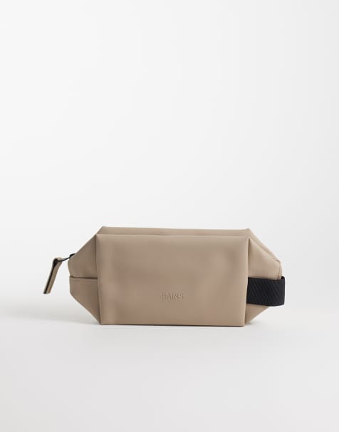 Rains 15580 petite trousse de toilette imperméable beige - view 1
