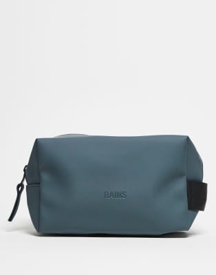 Rains - 15580 - Petite trousse de toilette imperméable - Gris-Bleu