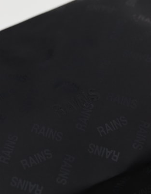 Rains 15580 Small Waterproof Toiletry Bag With Tonal Logo