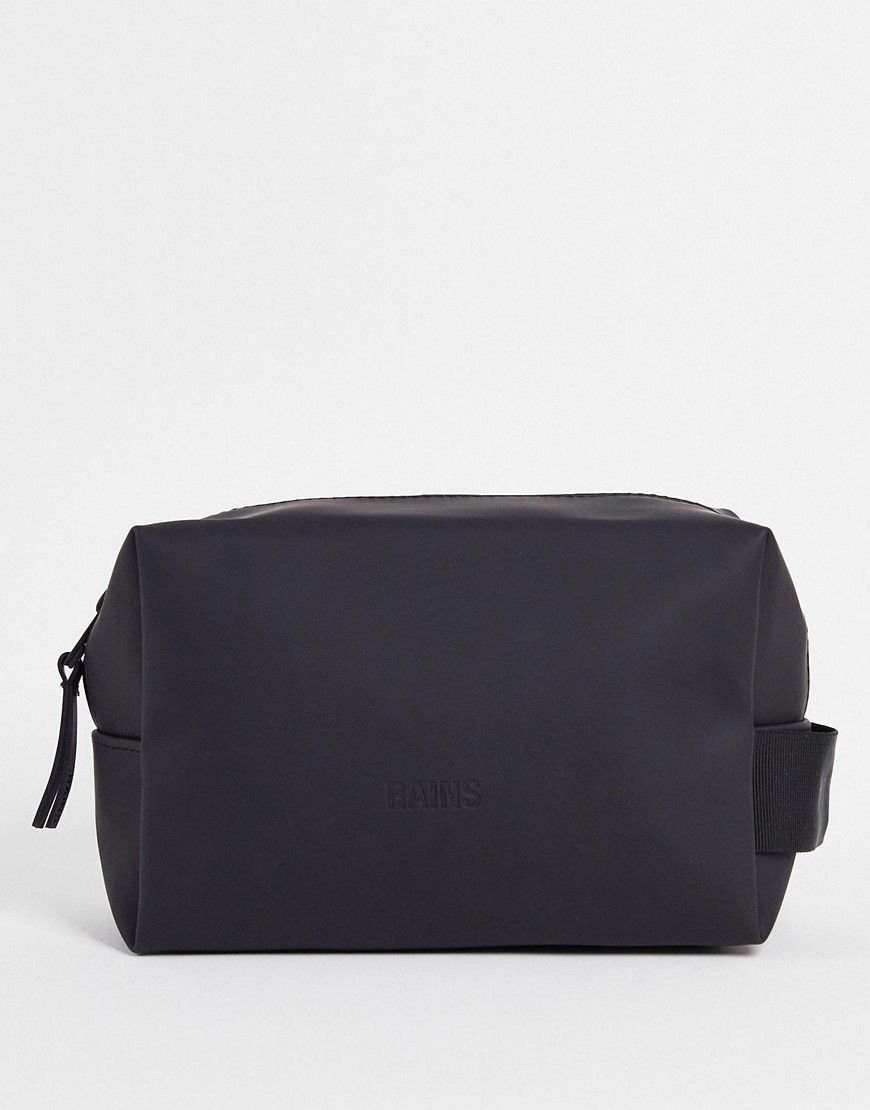 15580 unisex waterproof small wash bag in black