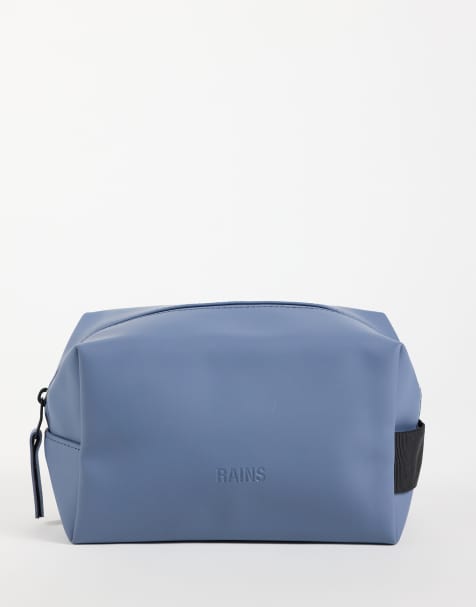 Rains 15580 waterproof small wash bag in blue - view 1