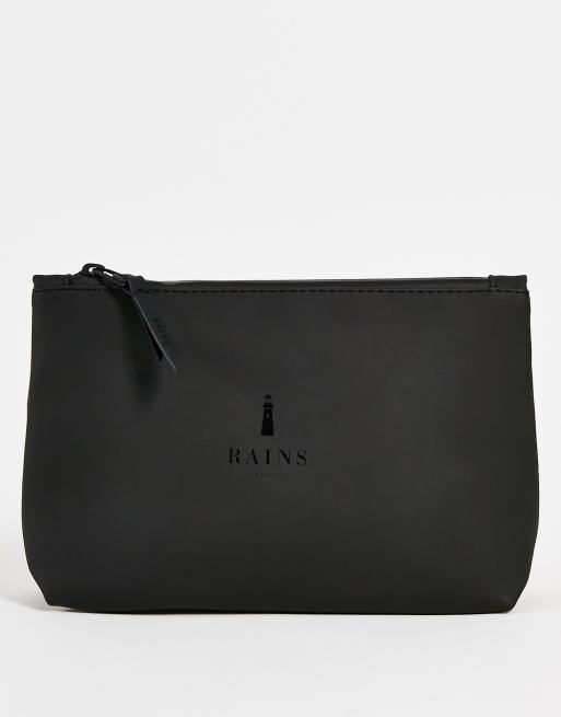 Rains 1560 cosmetic bag in black ASOS
