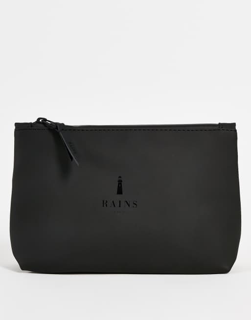 Rains 1560 cosmetic bag in black ASOS