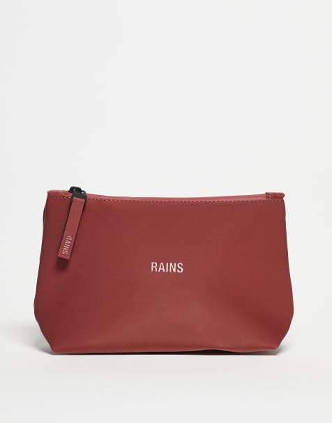 Rains - 15600 - Beauty-case impermeabile color pesca - view 1