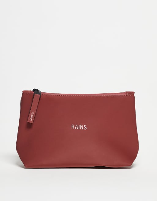Rains - 15600 - Beauty-case impermeabile color pesca