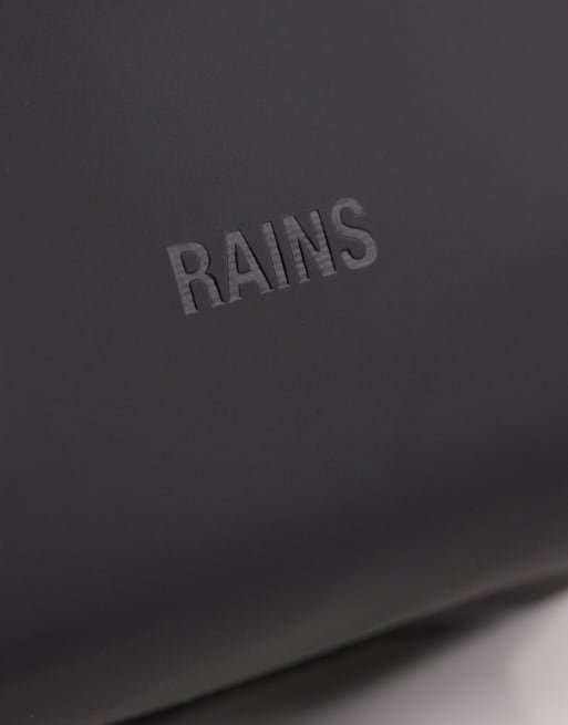 Rains - 16000 - Waterbestendige toilettas met rits in zwart, 2 van 3