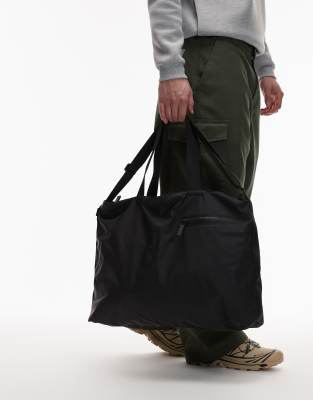 Rains Rains 16430 Dash waterproof messenger tote bag in black