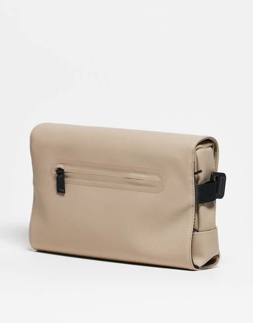 Rains 16480 OTG waterproof wash bag in beige, 2 of 3