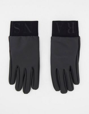 Rains 1672 gloves in black