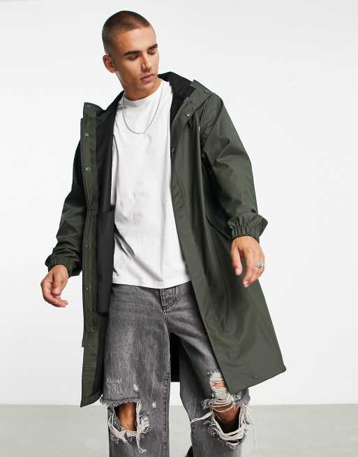 Mens green shop fishtail parka