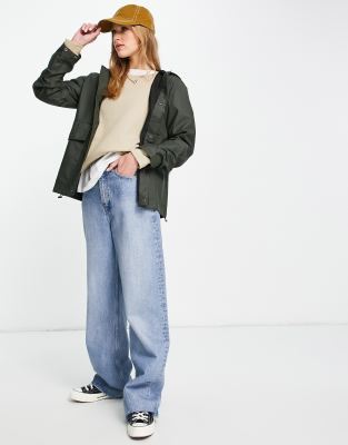 Rains 1826 short hooded coat with front pockets in black - ASOS Price Checker